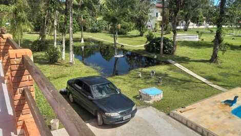 Vista da Varanda para o lago grande