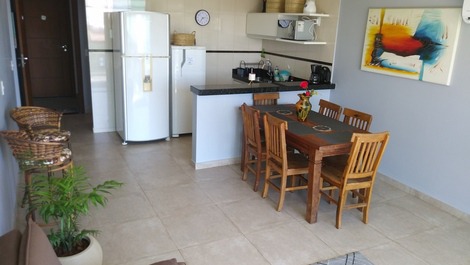 Sala com cozinha Americana