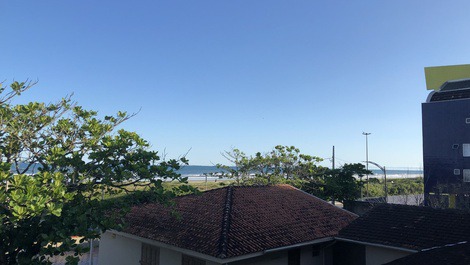 Vista da sacada dos apartamento no piso superior