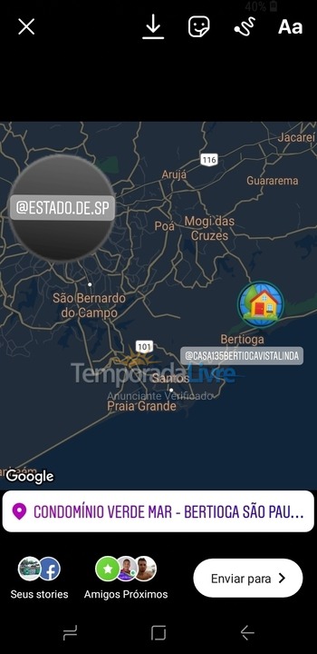 Casa para alquiler de vacaciones em Bertioga (Vista Linda)