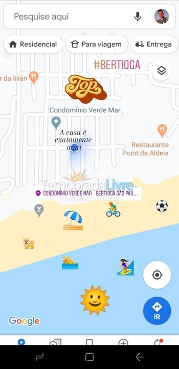 Casa para alquiler de vacaciones em Bertioga (Vista Linda)