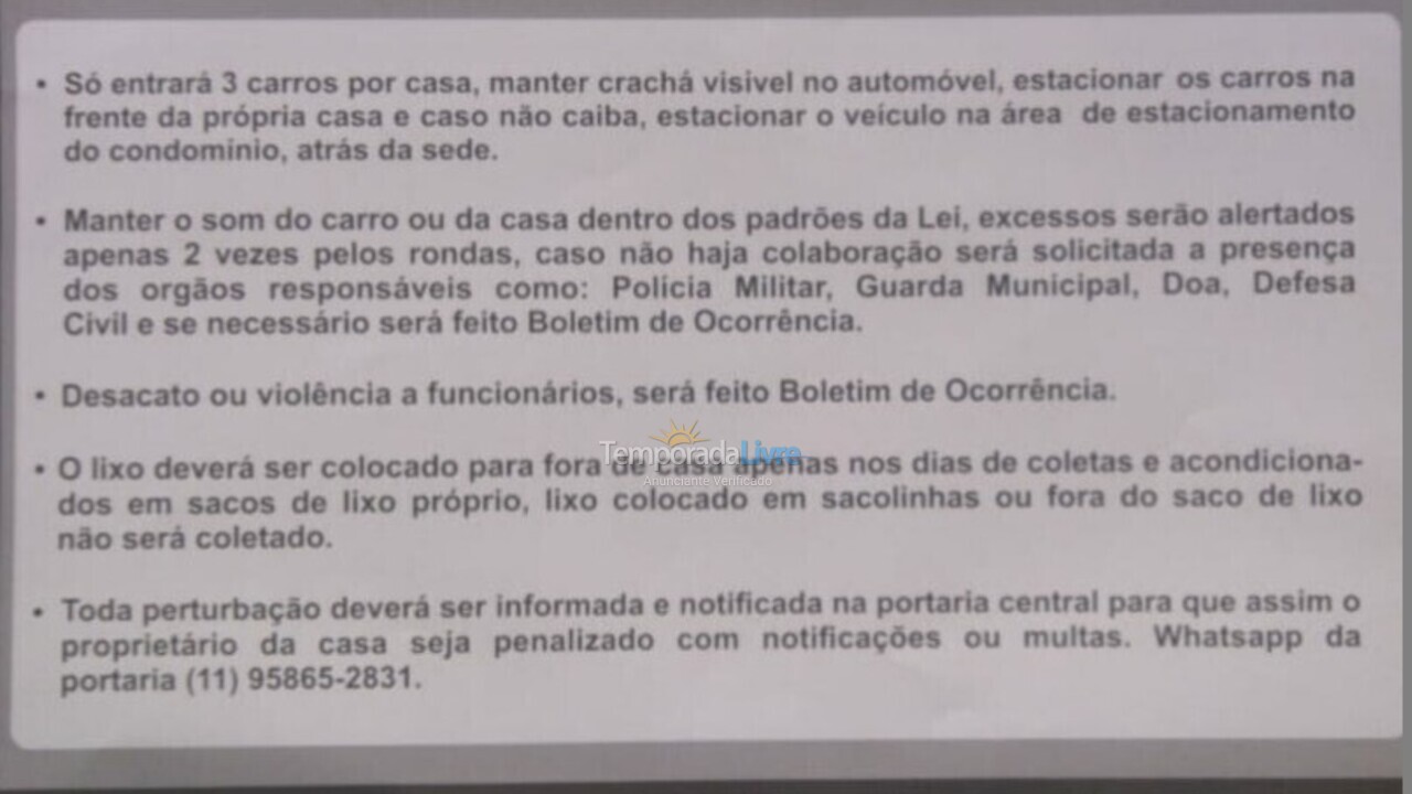 Casa para alquiler de vacaciones em Bertioga (Vista Linda)