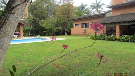 Vista da casa e varanda