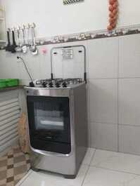 Maravillosa Casa en Praia Grande con Wi-Fi, Acogedora Barbacoa