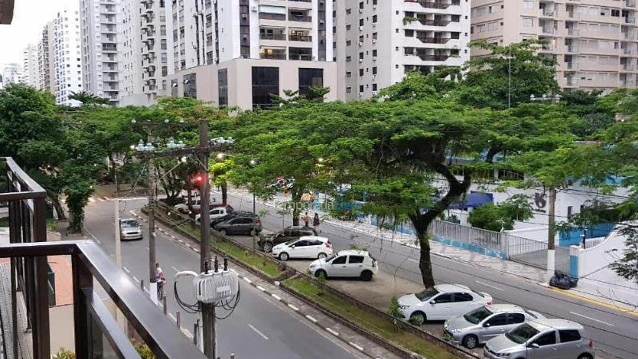 Apartamento para aluguel de temporada em Guarujá (Pitangueiras)