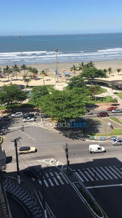 Apartment for vacation rental in Santos (Gonzaga)