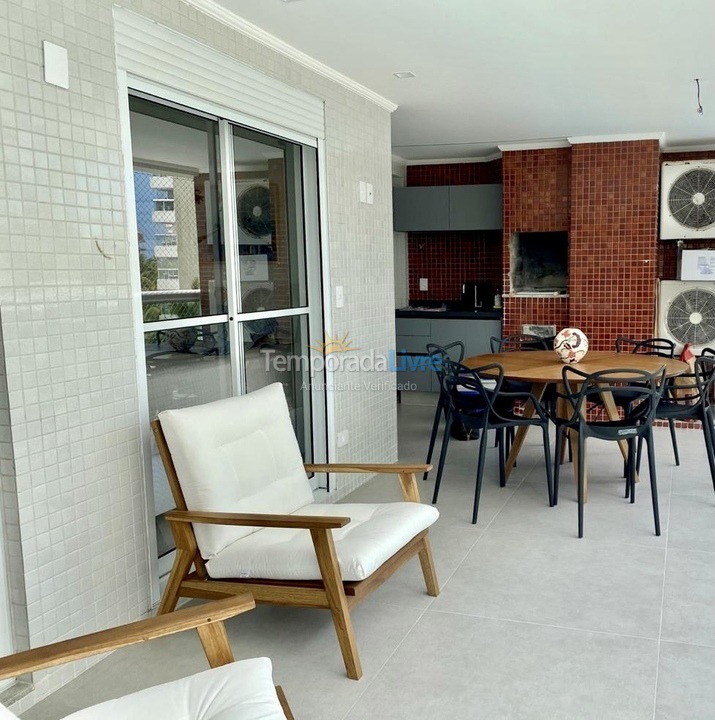 Apartamento para aluguel de temporada em Bertioga (Riviera de São Lourenço)