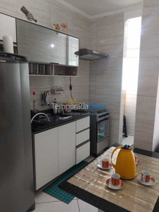 Apartment for vacation rental in Praia Grande (Balneário Maracanã)