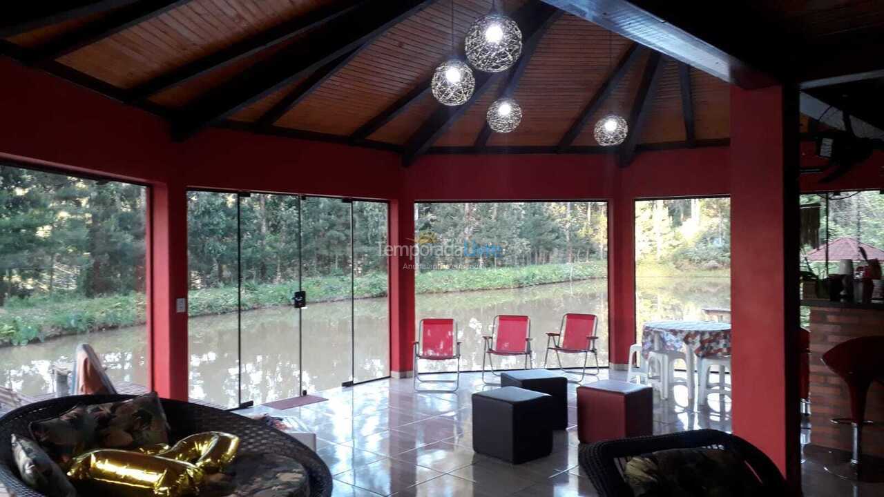 Chácara / sítio para aluguel de temporada em Cruz Machado (Chacará 5km do Centro)