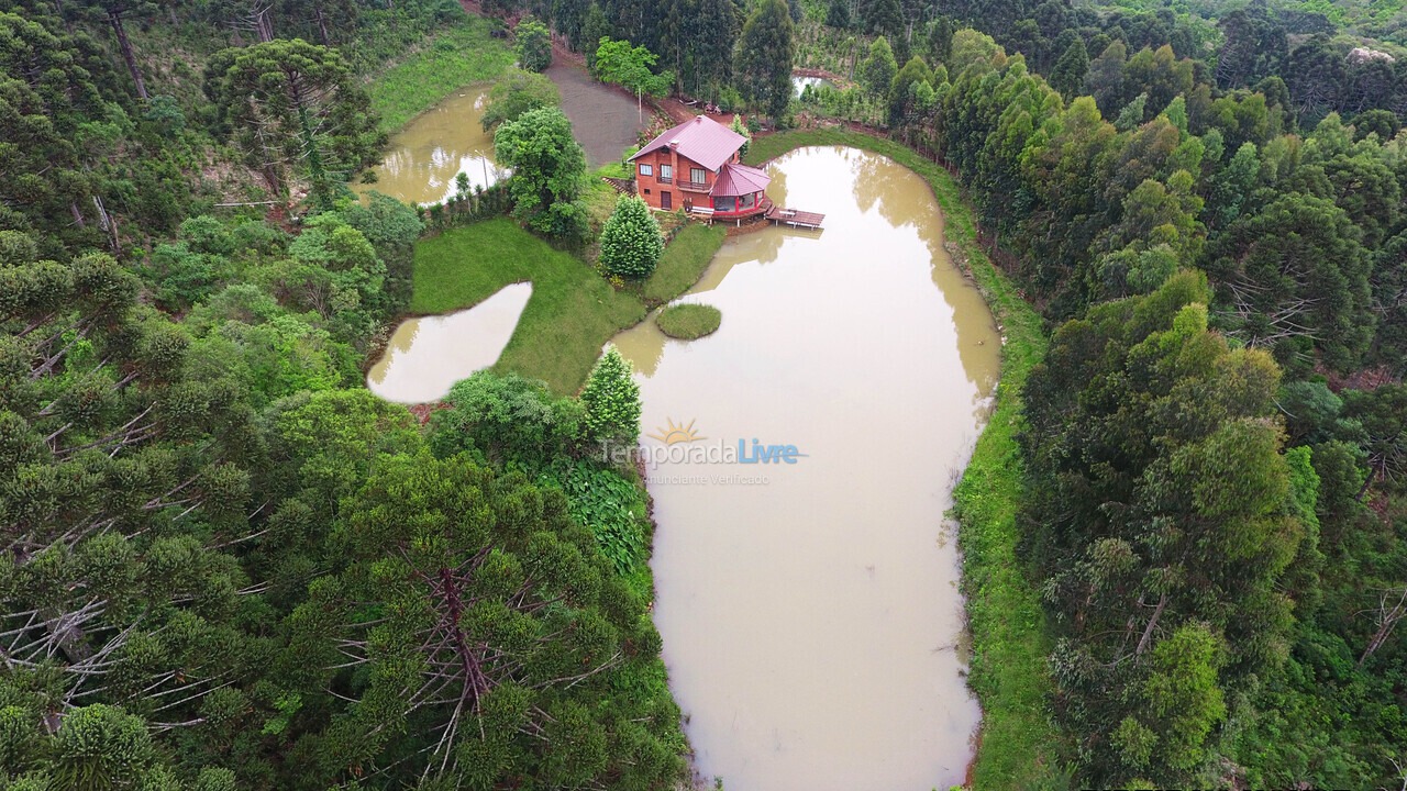 Chácara / sítio para aluguel de temporada em Cruz Machado (Chacará 5km do Centro)