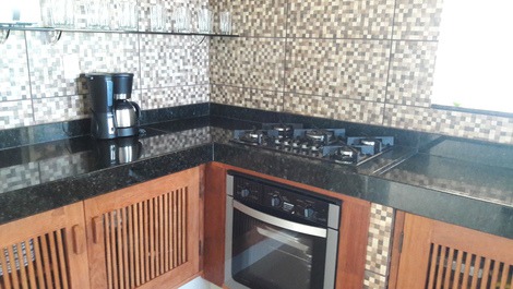 Cozinha com Cooktop