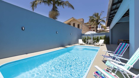 CASA PATTA * 5 QUARTOS * PISCINA * 350 mts da Praia de Mariscal