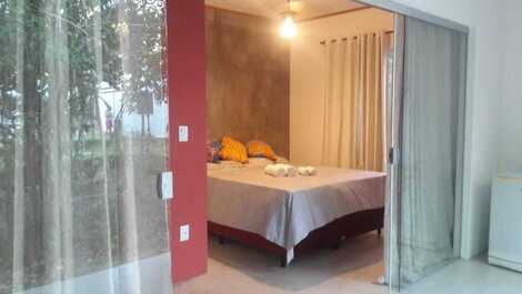 Vista do quarto desde a varanda