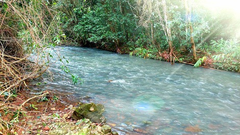 Nossas aguas cristalinas e frias trazem frescor nos dias de verão