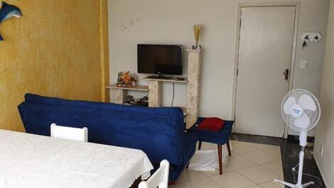 Apt Frente Pro Mar Pé na Areia 8 Prssoas