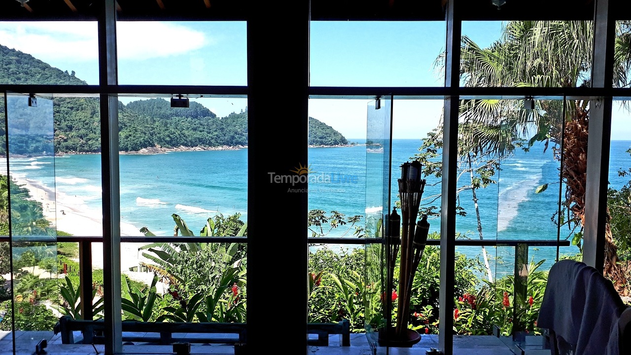 House for vacation rental in Ubatuba (Praia do Tenório)