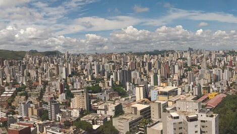Piso en hotel de lujo en el piso 21 en lo alto de Afonso Pena