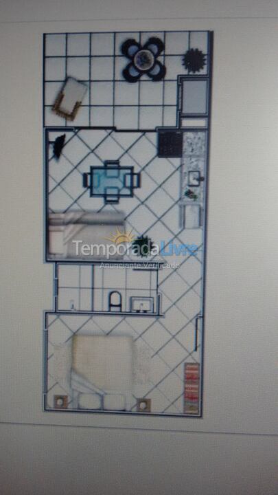 Apartment for vacation rental in Bombinhas (Praia de Bombas)