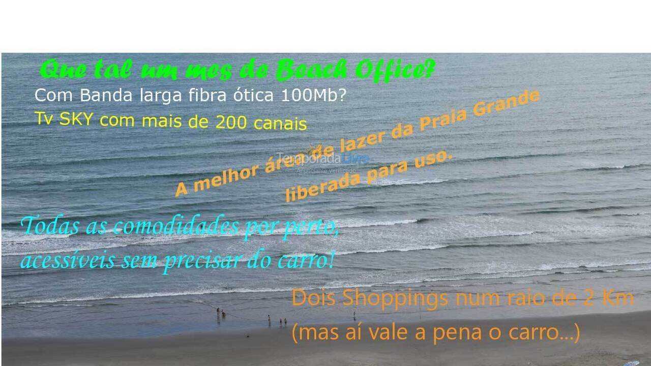 Apartamento para aluguel de temporada em Praia Grande (Guilhermina)