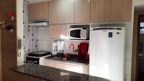 Cozinha bem equipada