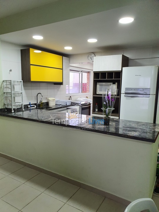 Apartamento para aluguel de temporada em Praia Grande (Guilhermina)