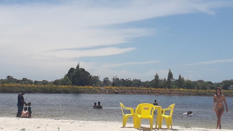 Lagoa próximo da casa 