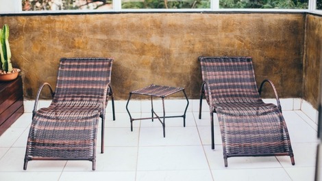 Espreguiçadeira para seu momento relax. 