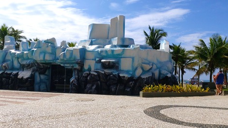 Apartamento Temporada c/vista para o mar c/wifi, netflix Guilhermina