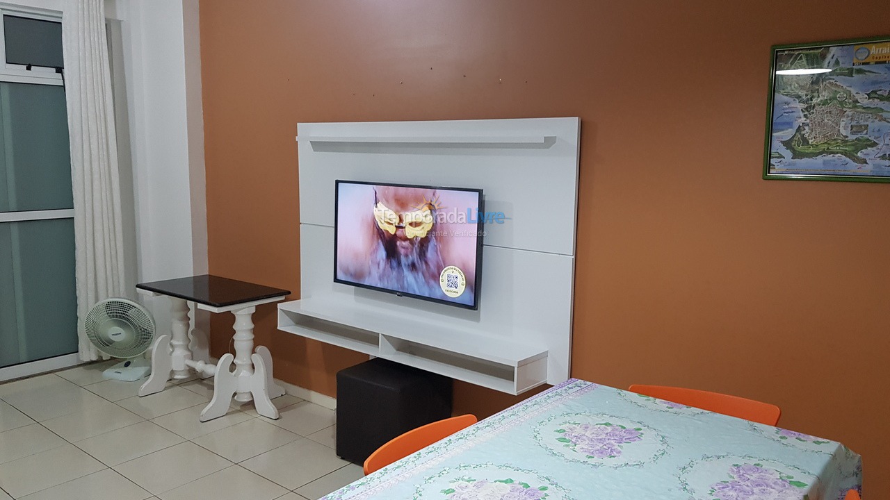 Apartamento para aluguel de temporada em Arraial do Cabo (Prainha)