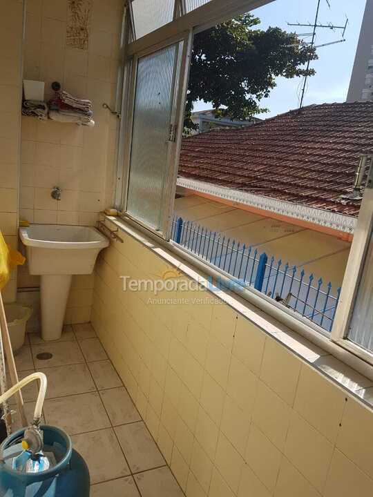 Apartamento para aluguel de temporada em Santos (Aparecida)