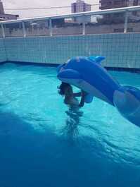 Piscina para hospedes 