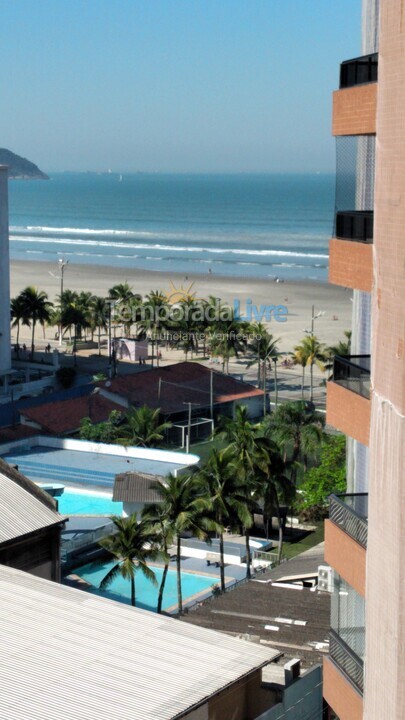 Apartment for vacation rental in Praia Grande (Aviação)