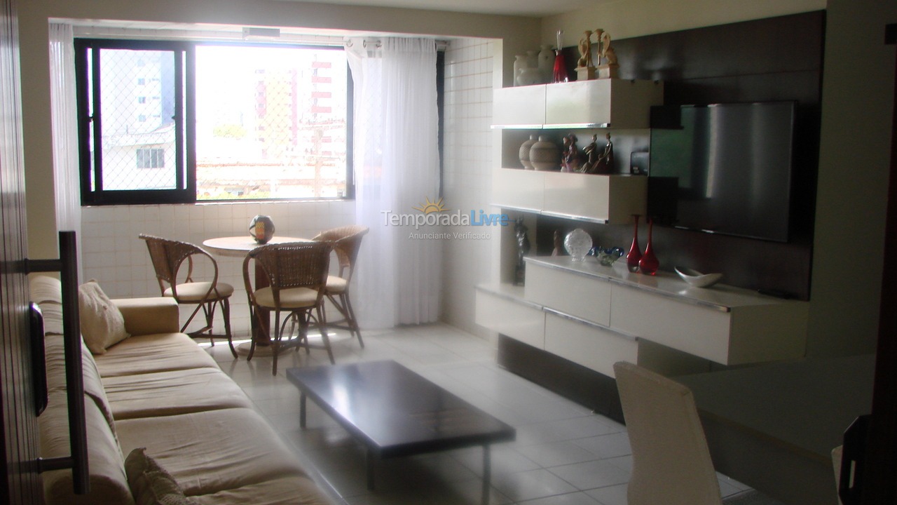 Apartamento para aluguel de temporada em João Pessoa (Praia do Bessa)