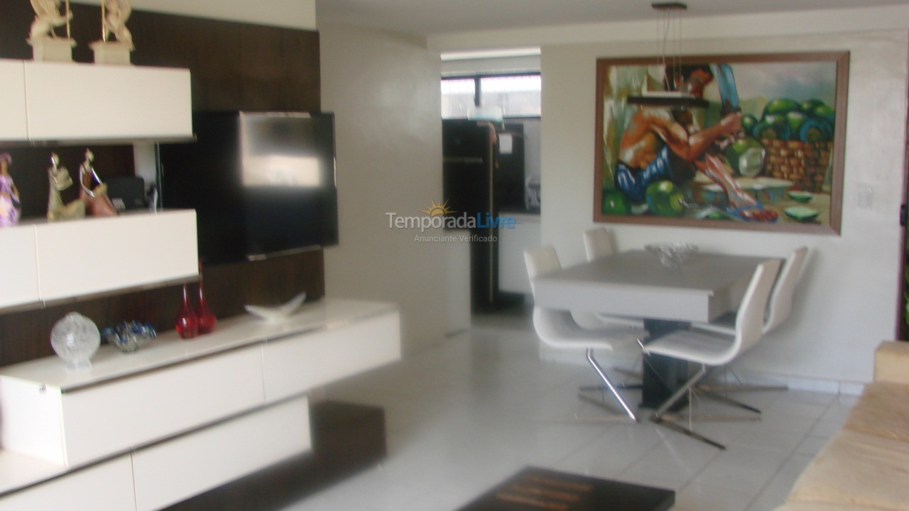 Apartamento para aluguel de temporada em João Pessoa (Praia do Bessa)