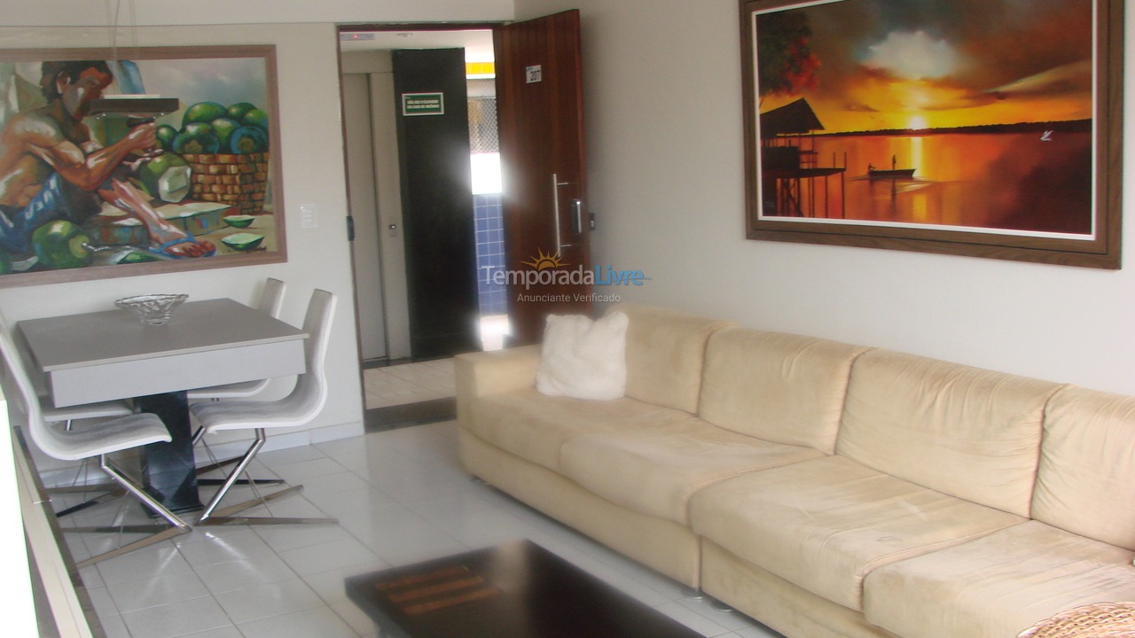 Apartamento para aluguel de temporada em João Pessoa (Praia do Bessa)