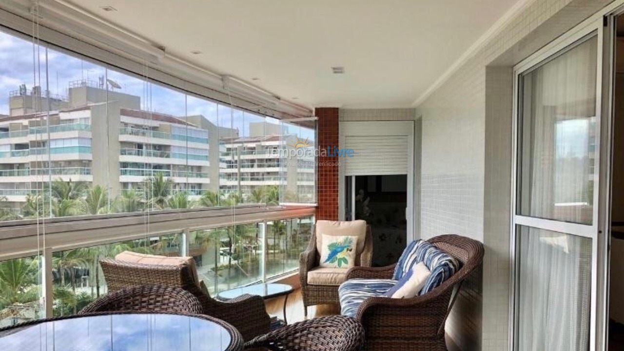 Apartamento para aluguel de temporada em Bertioga (Riviera de São Lourenço)