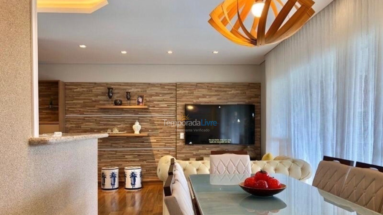 Apartamento para aluguel de temporada em Bertioga (Riviera de São Lourenço)