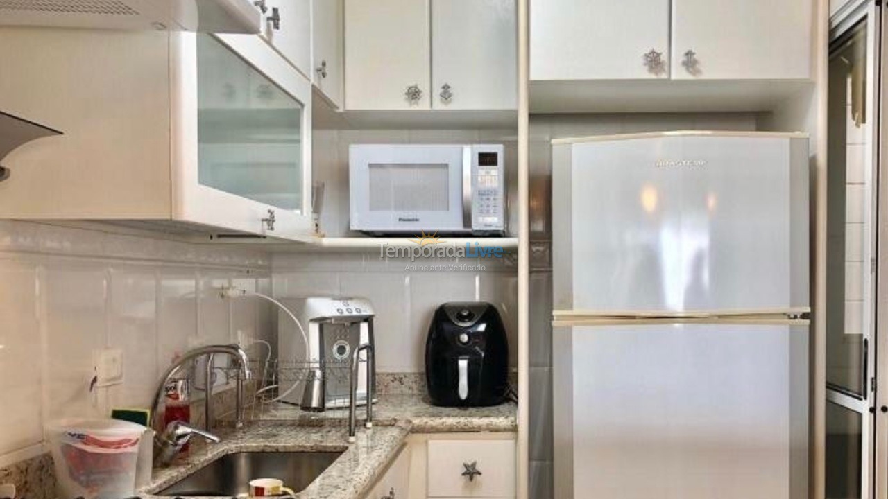 Apartamento para aluguel de temporada em Bertioga (Riviera de São Lourenço)