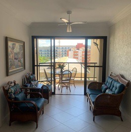 Penthouse 70 meters from the beach, in the prime area of Praia Grande