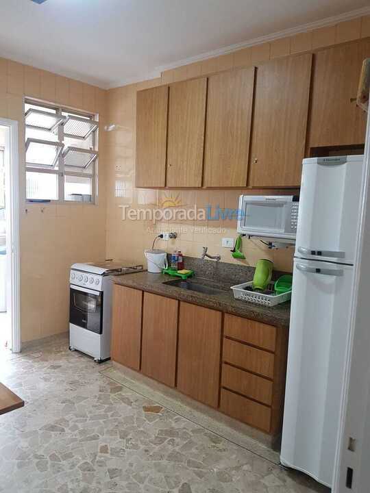 Apartamento para alquiler de vacaciones em Santos (Gonzaga)