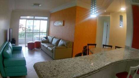 Maravilhoso Apartamento (16) com 03 dormitórios frente ao mar