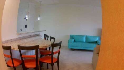 Maravilhoso Apartamento (16) com 03 dormitórios frente ao mar