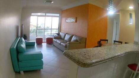 Maravilhoso Apartamento (16) com 03 dormitórios frente ao mar