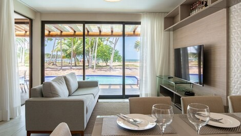 Bangalô Beira-Mar no Eco Resort Carneiros