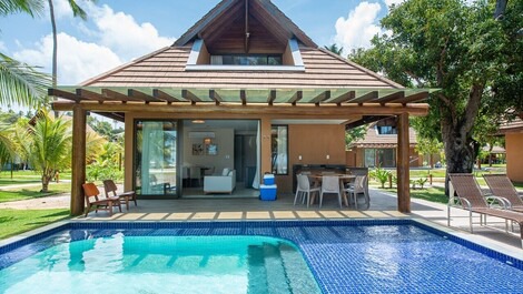 Bangalô Beira-Mar no Eco Resort Carneiros