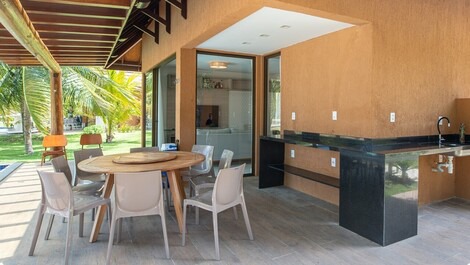 Bangalô Beira-Mar no Eco Resort Carneiros