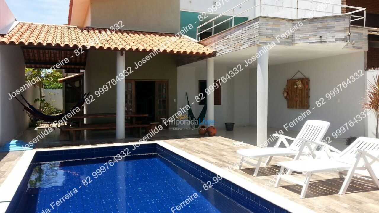 Casa para aluguel de temporada em Barra de São Miguel (Barra de São Miguel)