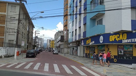 Apt foot in the sand, with beautiful view of the sea, city Ocian Praia Grande