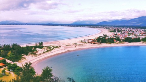 vista aérea do balneário