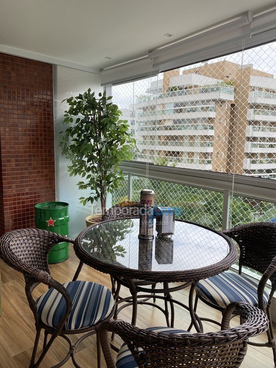 Apartamento para aluguel de temporada em Bertioga (Riviera de São Lourenço)